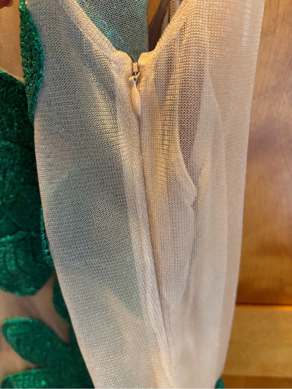 SIMONMILLER Hibiscus Crochet Dress in Gummy Green Medium - Picture 13 of 17